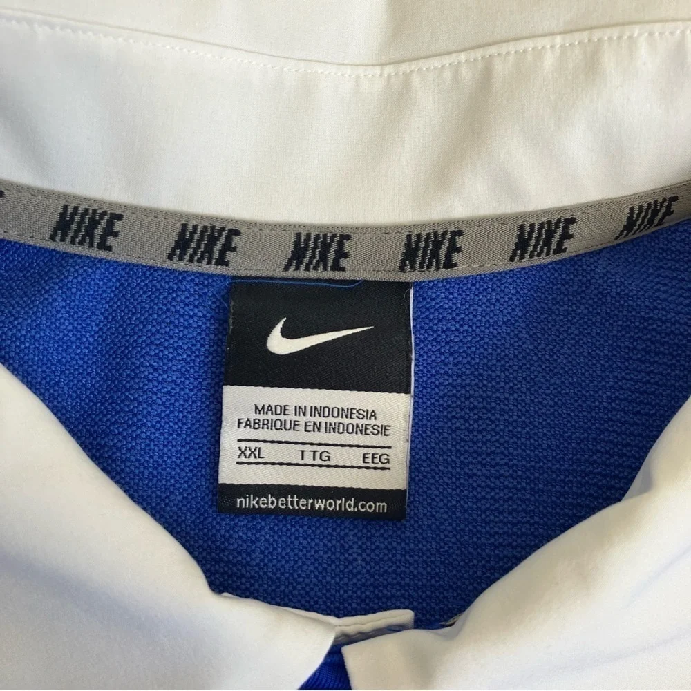 Nike Mens Dri-Fit Duke University Blue Devils Short Sleeve Polo Shirt XXL